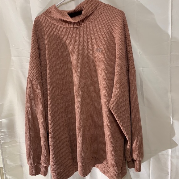 New balance dusty rose heatloft waffle tunic top size XL - Picture 7 of 9